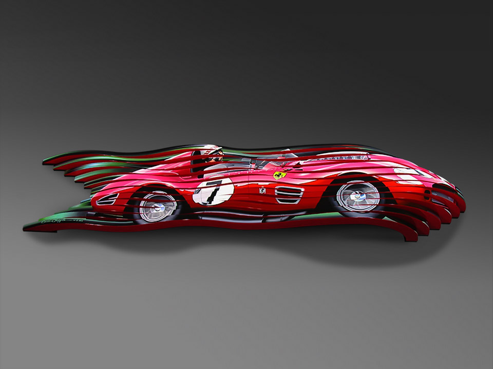 Ferrari 250TR/59 Wall Sculpture